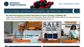 What Weightandwellness.com website looks like in 2024 