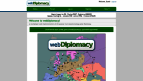 What Webdiplomacy.net website looks like in 2024 