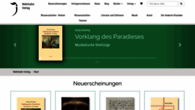 What Wehrhahn-verlag.de website looks like in 2024 