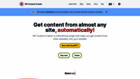 What Wpcontentcrawler.com website looks like in 2024 