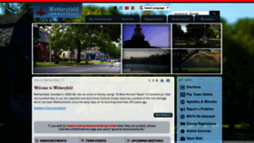 What Wethersfieldct.gov website looks like in 2024 