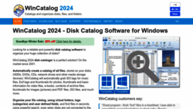 What Wincatalog.com website looks like in 2024 