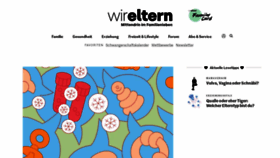 What Wireltern.ch website looked like in 2024 (1 year ago)