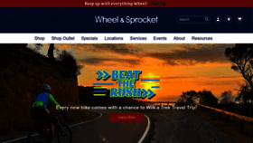 What Wheelandsprocket.com website looks like in 2024 