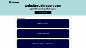 What Websiteauditreport.com website looks like in 2024 