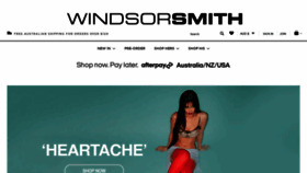 What Windsorsmith.com.au website looks like in 2024 