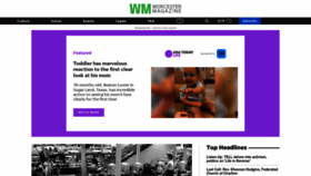 What Worcestermag.com website looks like in 2024 
