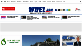 What Wdel.com website looks like in 2024 