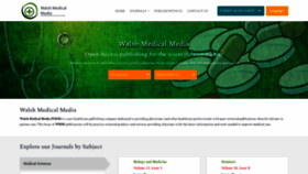 What Walshmedicalmedia.com website looks like in 2024 