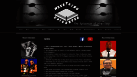 What Wrestlingepicenter.com website looks like in 2024 