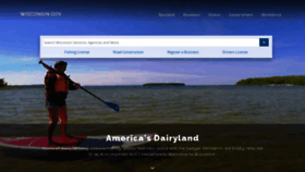 What Wi.gov website looks like in 2024 