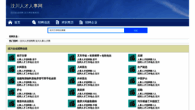What Wenchuanzhaopin.com website looks like in 2024 