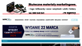 What Wpr24.pl website looks like in 2024 