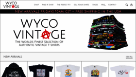 What Wycovintage.com website looked like in 2024 (2 years ago)