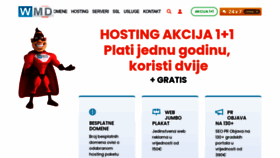 What Webhosting-wmd.hr website looks like in 2024 