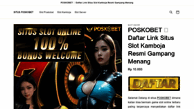 What Warung-pojok.com website looks like in 2024 