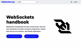 What Websocket.org website looks like in 2024 