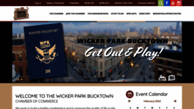 What Wickerparkbucktown.com website looks like in 2024 