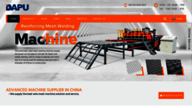 What Wire-mesh-making-machine.com website looks like in 2024 