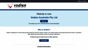 What Webcity.com.au website looks like in 2024 