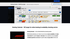 What Wpbookingcalendar.com website looks like in 2024 