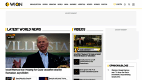 What Wionews.com website looks like in 2024 