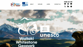 What Whitestonegeopark.nz website looks like in 2024 