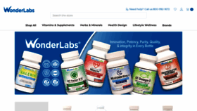 What Wonderlabs.com website looked like in 2024 (1 year ago)