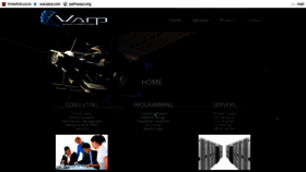 What Warp.co.nz website looks like in 2024 