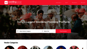 What Weddingbazaar.com website looks like in 2024 