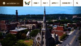 What Waterburyct.org website looked like in 2024 (2 years ago)