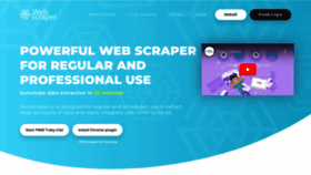What Webscraper.io website looks like in 2024 