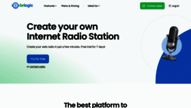 What Webradiosite.com website looks like in 2024 