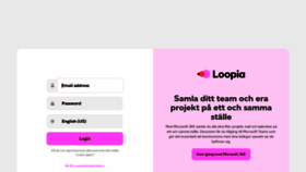 What Webmail.loopia.se website looks like in 2024 