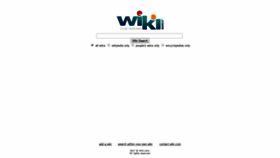 What Wiki.com website looks like in 2024 