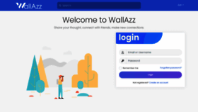 What Wallazz.com website looks like in 2024 