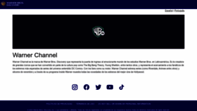 What Warnerchannel.com website looks like in 2024 