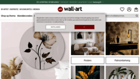 What Wall-art.nl website looks like in 2024 