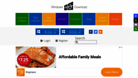 What Windows10download.com website looks like in 2024 