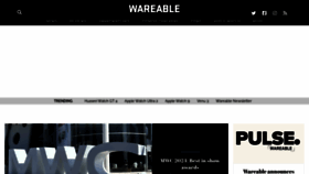 What Wareable.com website looks like in 2024 