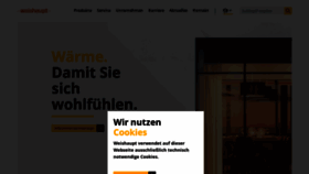 What Weishaupt.de website looks like in 2024 