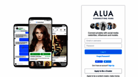 What Web.alua.com website looks like in 2024 