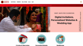 What Weddingwishlist.com website looks like in 2024 