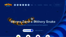 What Worms.zone website looks like in 2024 
