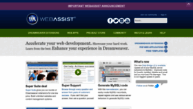 What Webassist.com website looks like in 2024 