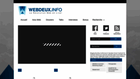 What Webdeux.info website looked like in 2024 (1 year ago)