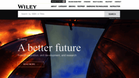 What Wileyindia.com website looks like in 2024 