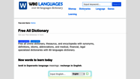 What Wikilanguages.net website looks like in 2024 