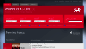 What Wuppertal-live.de website looks like in 2024 