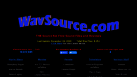 What Wavsource.com website looks like in 2024 